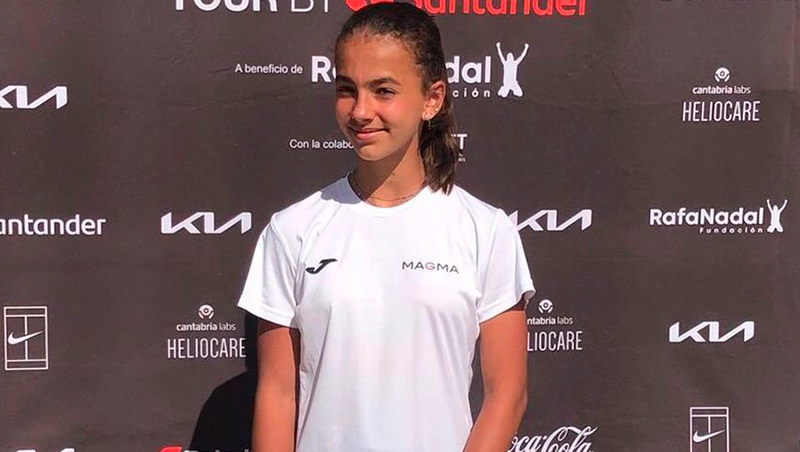 Mar&iacute;a Trujillo, Semifinalista del Rafa Nadal Tour de Sevilla